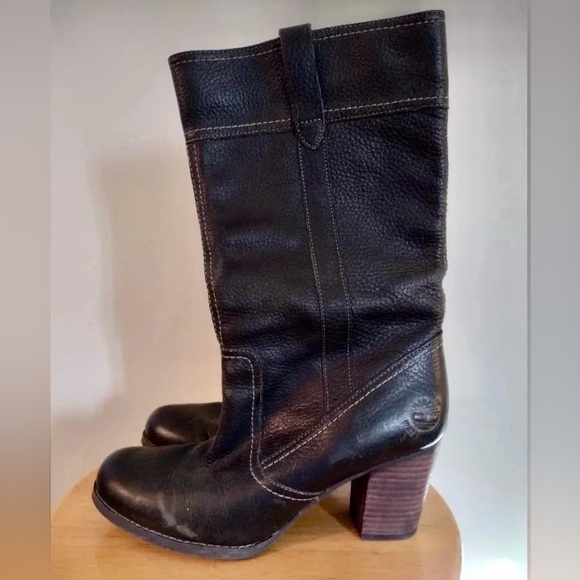 8.5 Timberland Rudston Earthkeepers Genuine Leather, Waterproof, Heeled Boot - Picture 8 of 8